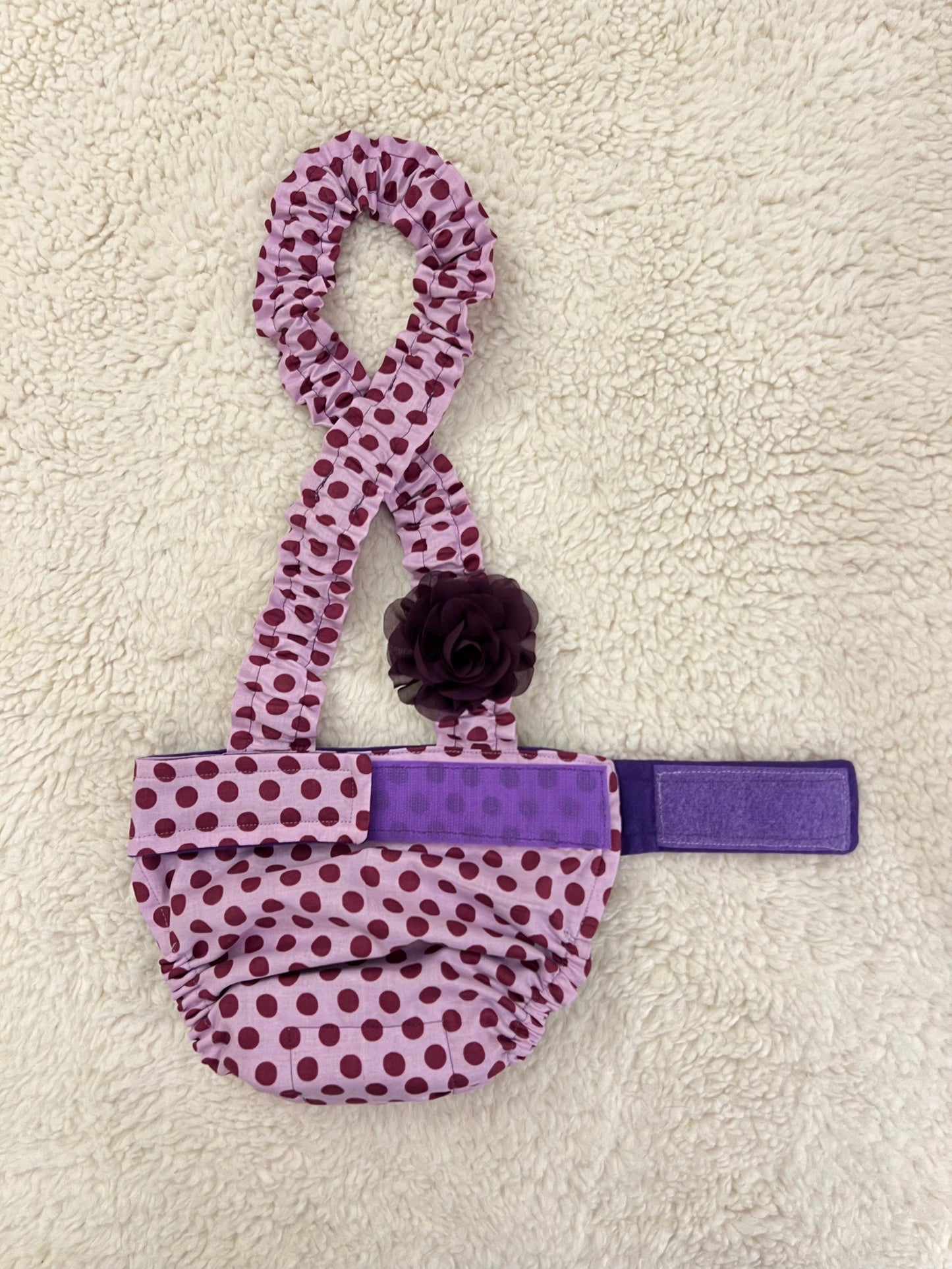 No Tail Hole Female FRENCH BULLDOG DIAPERS Cover Set of 2 with suspenders bitch britches heat pants for dog mom