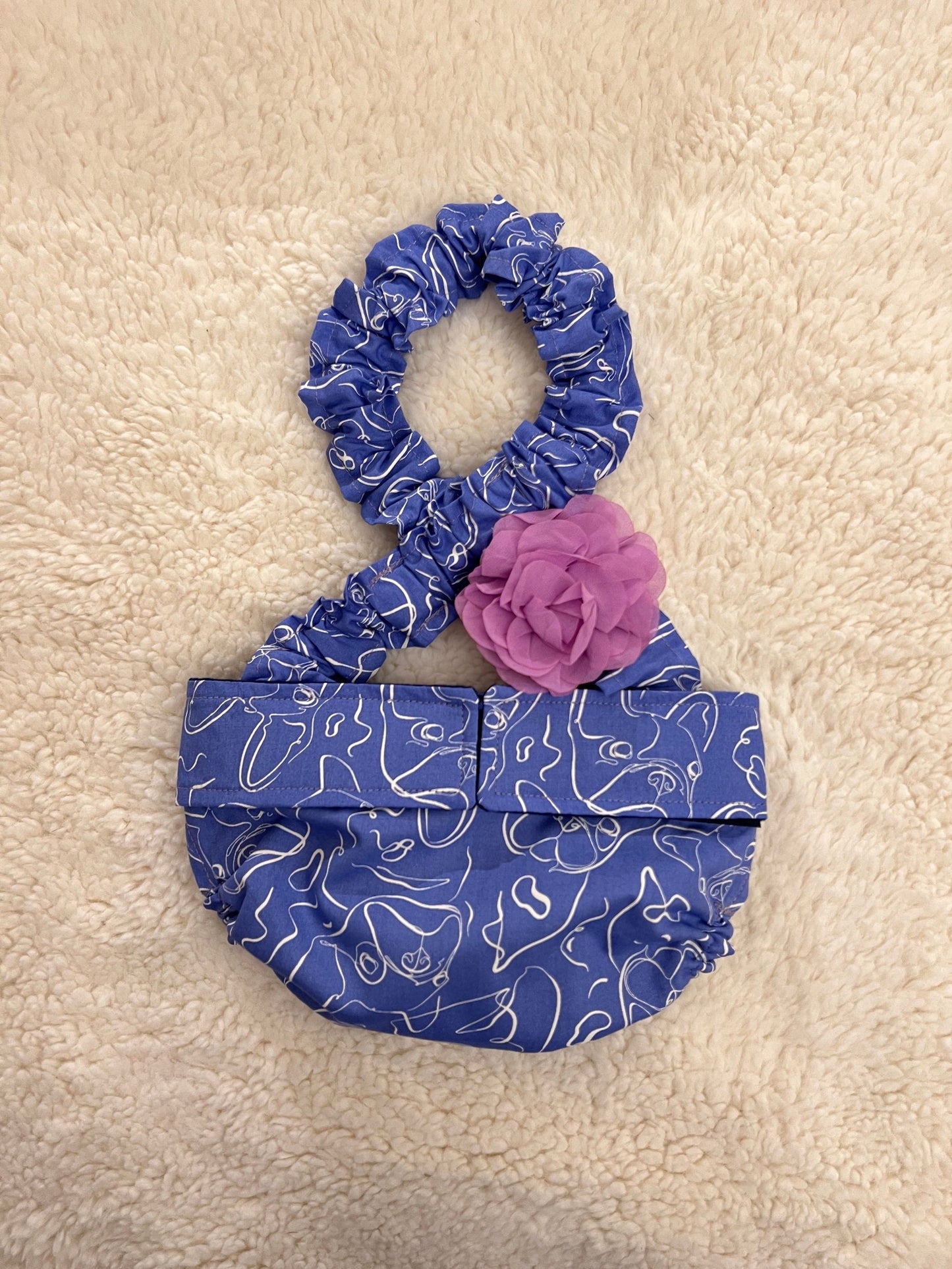 French Bulldog diaper accessories Frenchie Serene with no tail female doggie diaper