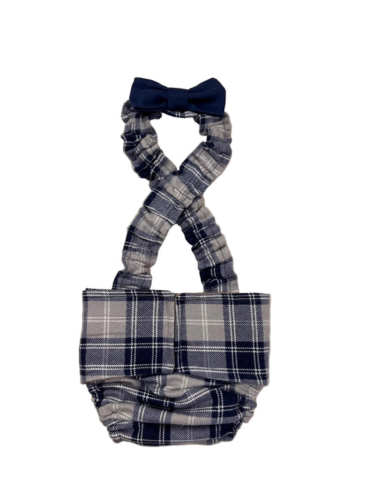 Wephies Diapers Male Bulldog Diaper Belly Band Suspenders