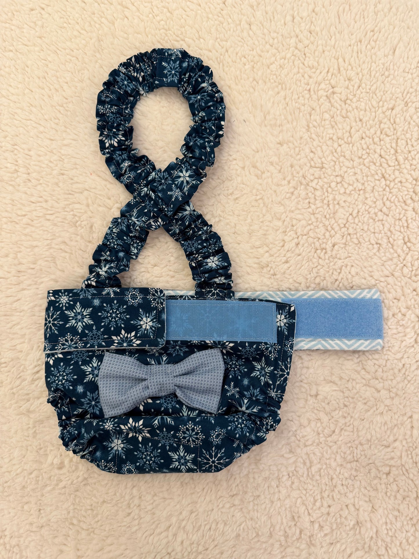 Conjunto de funda de pañal para bulldog francés hembra sin orificio para la cola con tirantes, pantalones térmicos para perra, para mamá perra